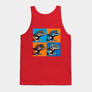 Tokay Gecko Pop Art - Cool Lizard Tank Top